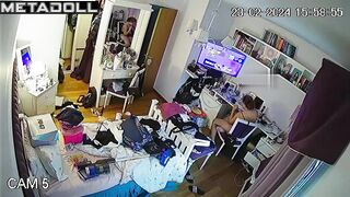 Every day of hers begins with her being watched, look
