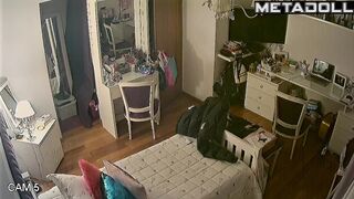 Her hot masturbation became the subject of surveillance