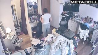 Classmates constantly spy on their boobs (home tape)
