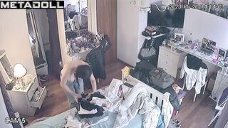 Classmates constantly spy on their boobs (home tape)