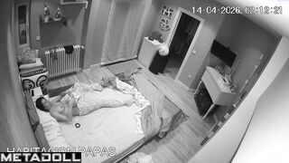 Sleeping isn't as good as fucking for them, spy camera