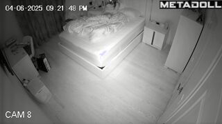 She loves enjoying it in the night, bedroom video