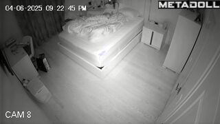 She loves enjoying it in the night, bedroom video