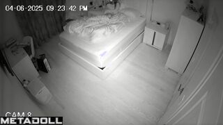 She loves enjoying it in the night, bedroom video