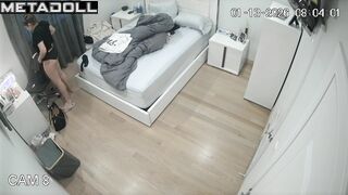 Strangers decided to spy on her and installed a hidden camera