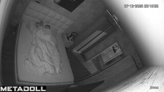 How cute, couple went to bed hugging each other, look