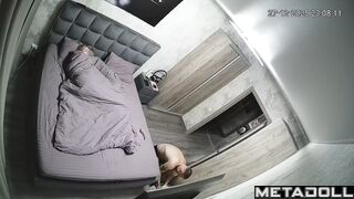 How cute, couple went to bed hugging each other, look