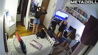 They like to spend time lazily, bedroom spy camera