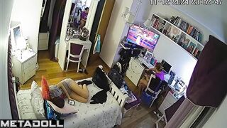 They like to spend time lazily, bedroom spy camera