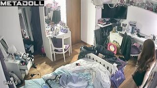 Chubby would be upset if she found out about the hidden camera here