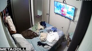 Her room is under surveillance and it doesn't bother her