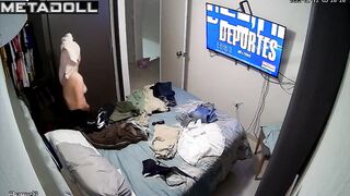 Her room is under surveillance and it doesn't bother her