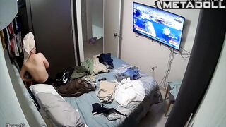 Her room is under surveillance and it doesn't bother her