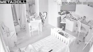 It seems her mother realized that she was masturbating