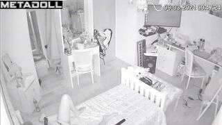 It seems her mother realized that she was masturbating
