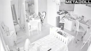 It seems her mother realized that she was masturbating