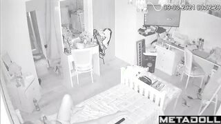 It seems her mother realized that she was masturbating