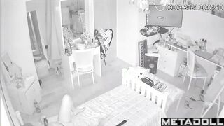 It seems her mother realized that she was masturbating