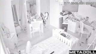 It seems her mother realized that she was masturbating