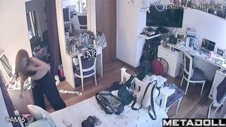 Her room is under surveillance and it's no secret