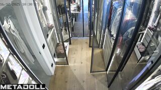 Those who did the renovation installed a camera in the room