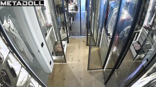 Those who did the renovation installed a camera in the room