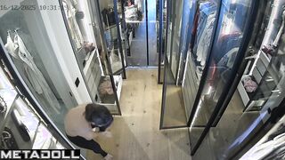 Those who did the renovation installed a camera in the room
