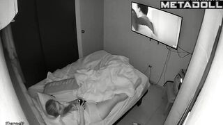 Vibrator made her evening hot again, look (hot solo)