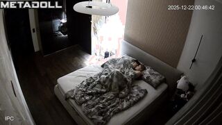Looks like someone is going to have sex soon, bedroom tape