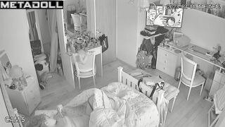 A great morning that starts with cartoons, bedroom video