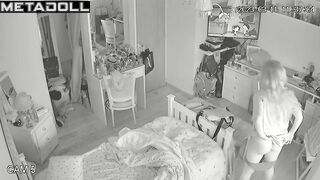 A great morning that starts with cartoons, bedroom video