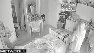 A great morning that starts with cartoons, bedroom video