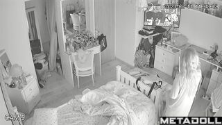 A great morning that starts with cartoons, bedroom video