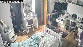 She will never know who installed the camera here