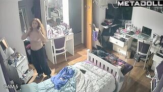 She will never know who installed the camera here