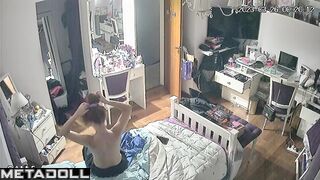 She will never know who installed the camera here