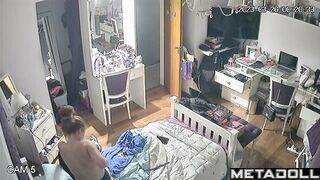 She will never know who installed the camera here