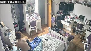 She will never know who installed the camera here