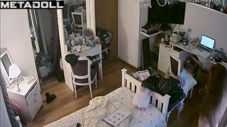 Today is another dull day for her - bedroom video