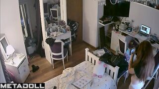 Today is another dull day for her - bedroom video