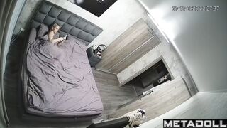 Yes, unfortunately, her big tits are under constant spy observation