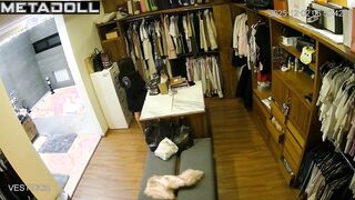 Her ex-husband installed a hidden cam in the dressing room
