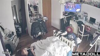 When no one was home, chubby redhead babe did it again