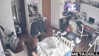 When no one was home, chubby redhead babe did it again