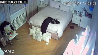 Her body has been seen a lot (bedroom hidden camera)