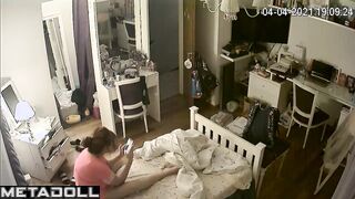 Babe enjoys getting orgasm after orgasm, solo tape