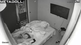 When her husband left her, babe started masturbating