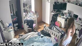 She will never know about the hidden device on the ceiling
