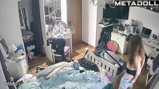 She will never know about the hidden device on the ceiling