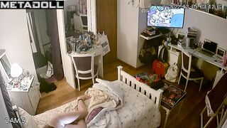 Redhead lady masturbates a lot and knows about it